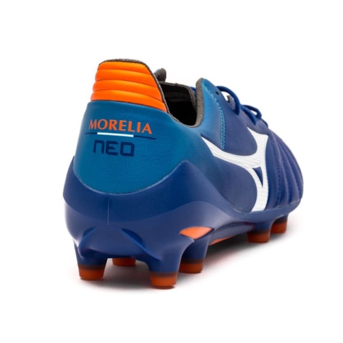 Mizuno Morelia Neo II MD FG - Blue/White/Orange Clownfish